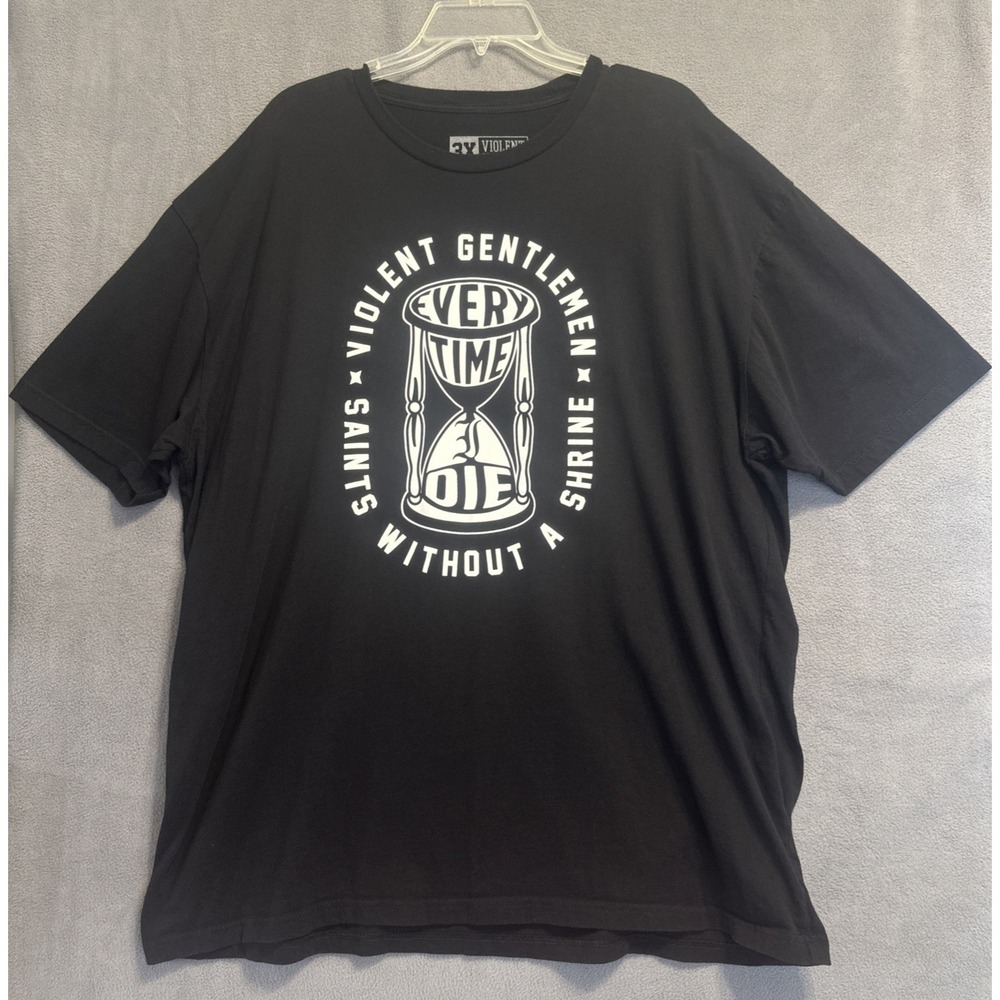 Every Time I Die X Violent Gentlemen Band TShirt Mens Size 3XL Black 100% Cotton